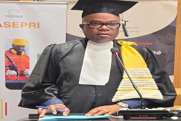 DISTINCTION : Armel Silvère Dongou fait docteur honoris causa à Dakar