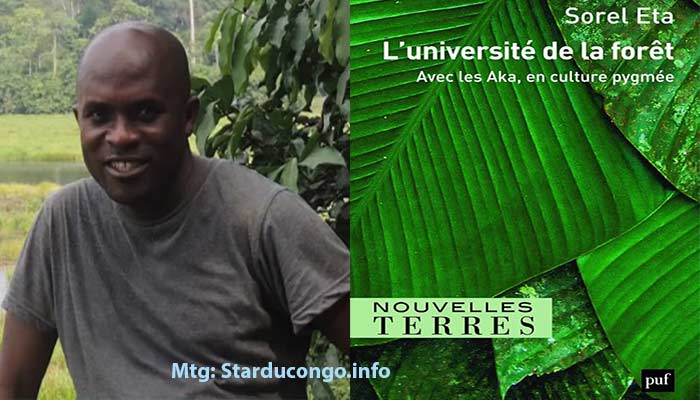 Congo/Culture : Sorel Eta publie son premier livre «L’université de la forêt avec les Pygmées Aka»